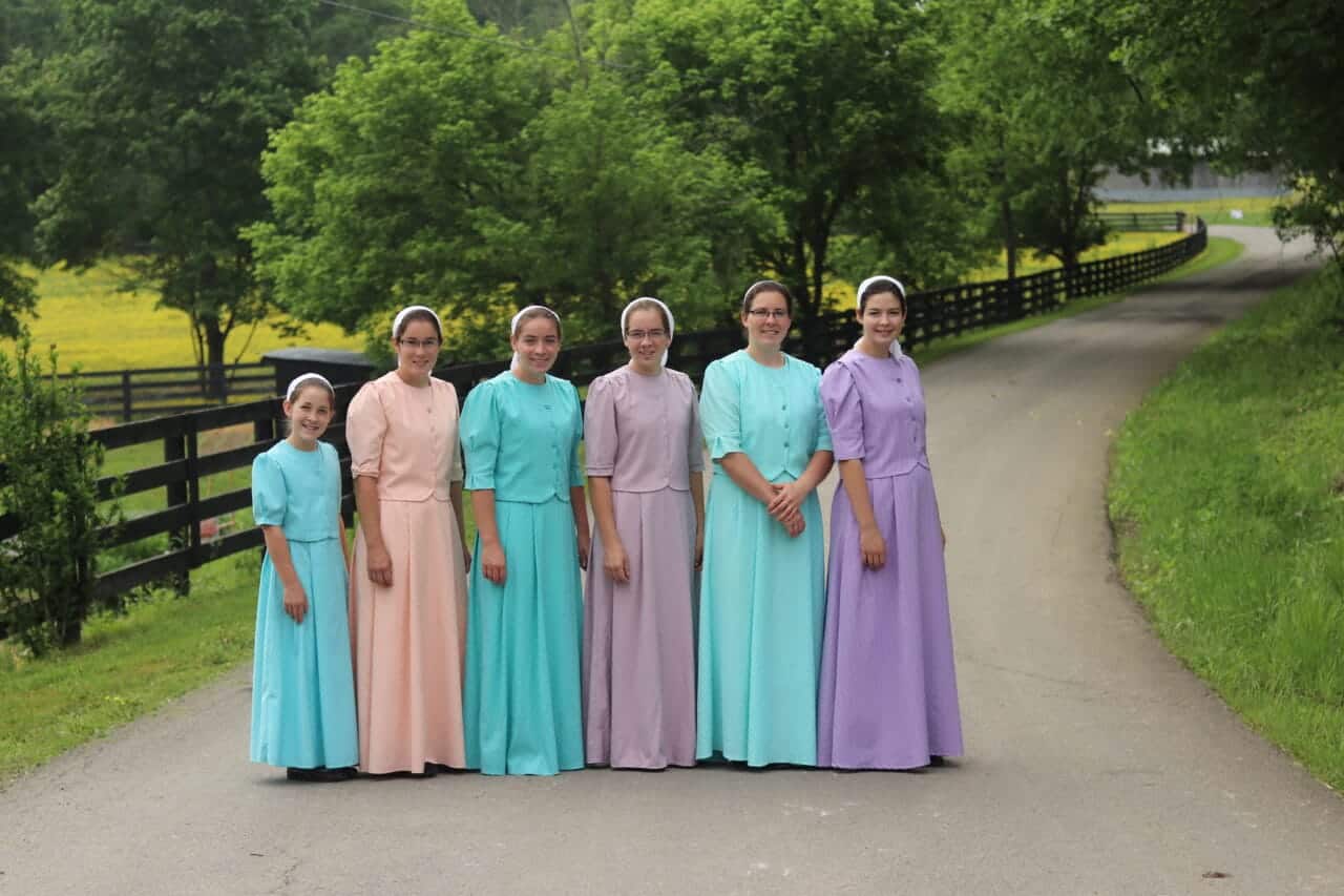 The six sisters of Six Sisters Flowers